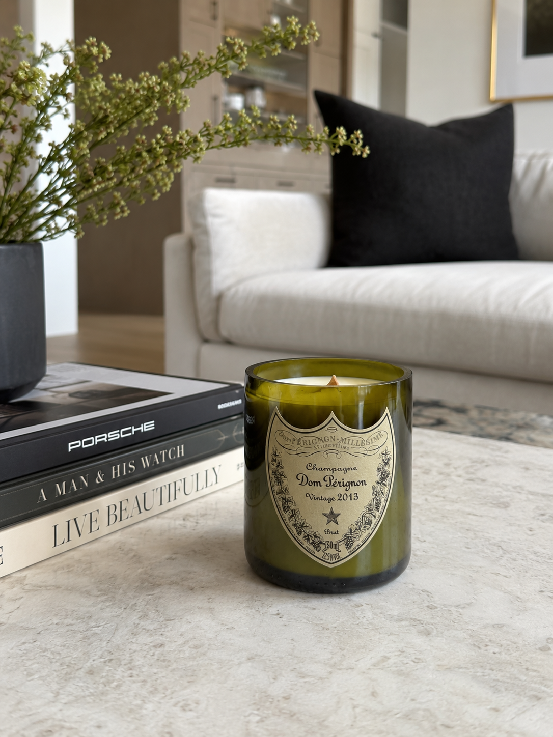 Large candle
